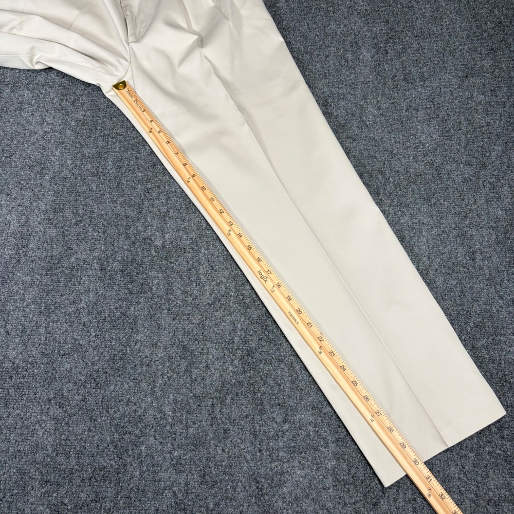 Dockers D3 Classic Fit Pleated Chinos Mens 34x31 Beige Khaki Cotton Pants - Picture 5 of 7